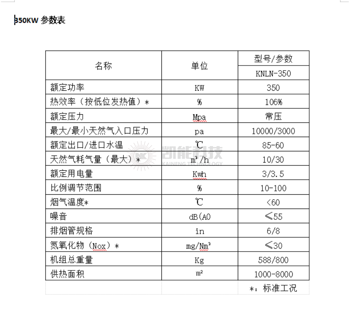 350KW低氮冷凝燃气热水锅炉